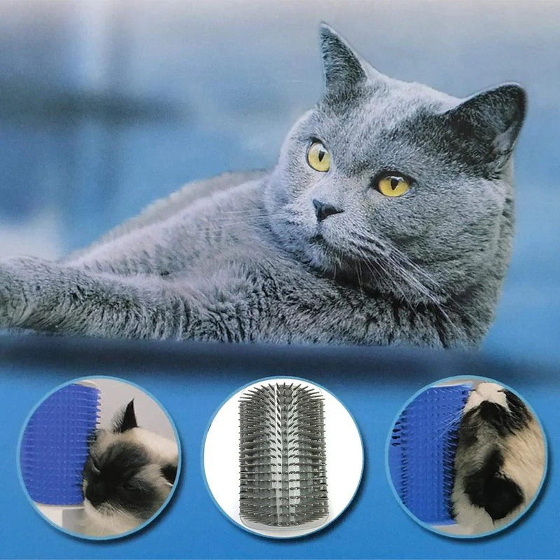 Brosse d’angle pour chat -  CornerCat™