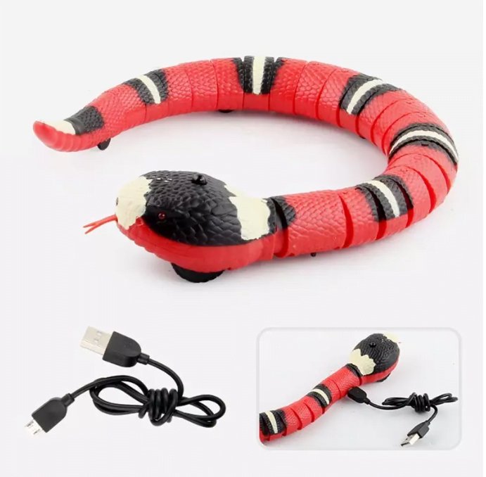 Jouet pour chat - Serpent interactif - SnakeCat™ - Maitreschats