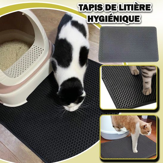 Tapis litière chat - CleanCat™ - Maitreschats