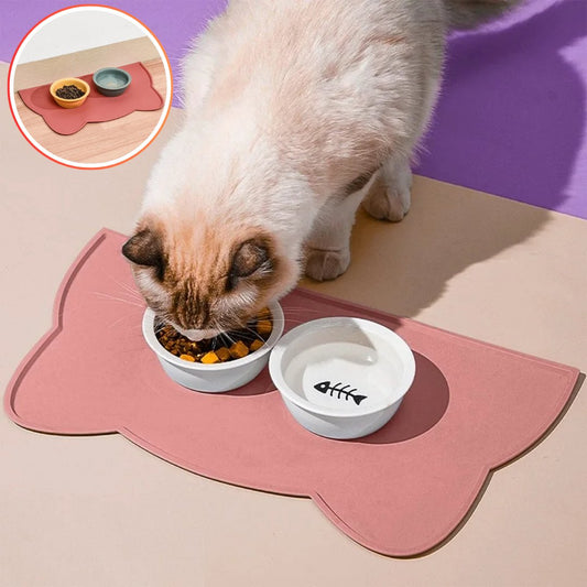 Tapis gamelle chat - ProtectGamel™ - Maitreschats Chats®